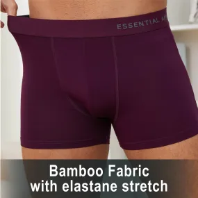 6PK Mens Boxer Premium Bamboo Assorted