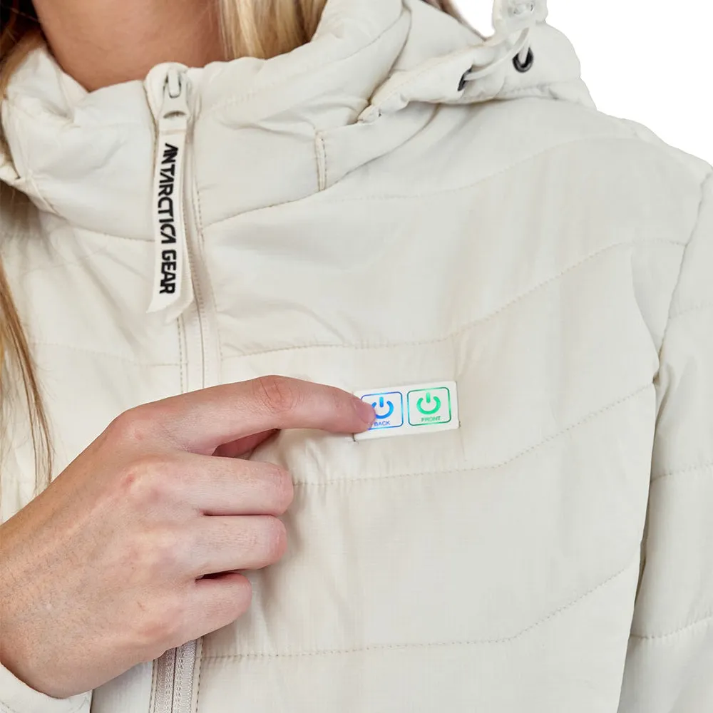 ANTARCTICA GEAR Lightweight Heating Jackets, Winter Coat For Women