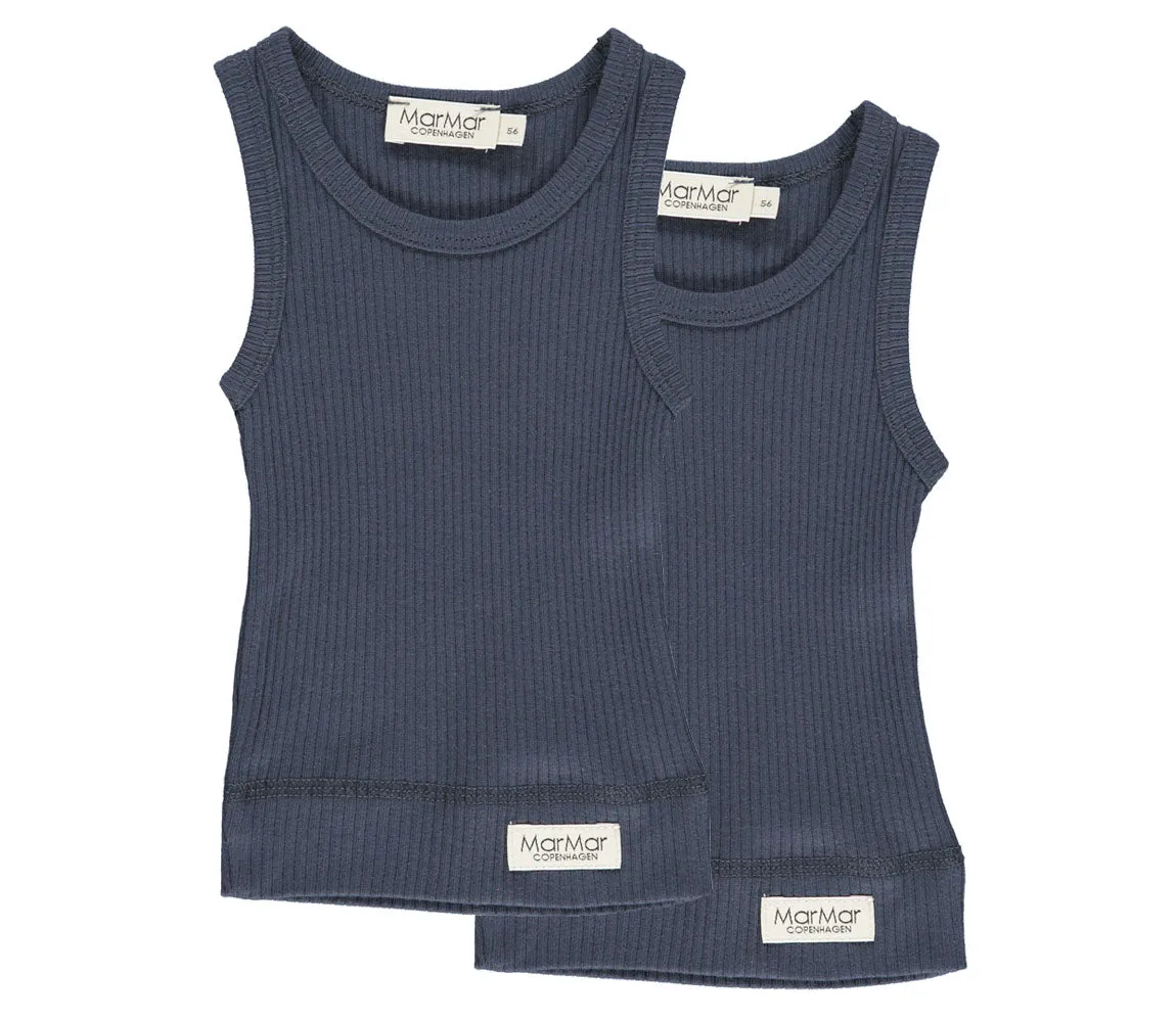 Baby Sleeveless 2-pack, Underwear - Blue