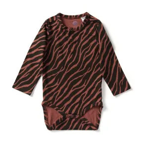 Bamboo & Organic Cotton Baby Bodysuit - Animalia