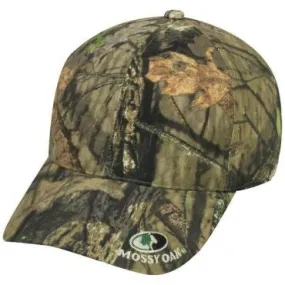 Camo Cap With Mossy Oak Logo