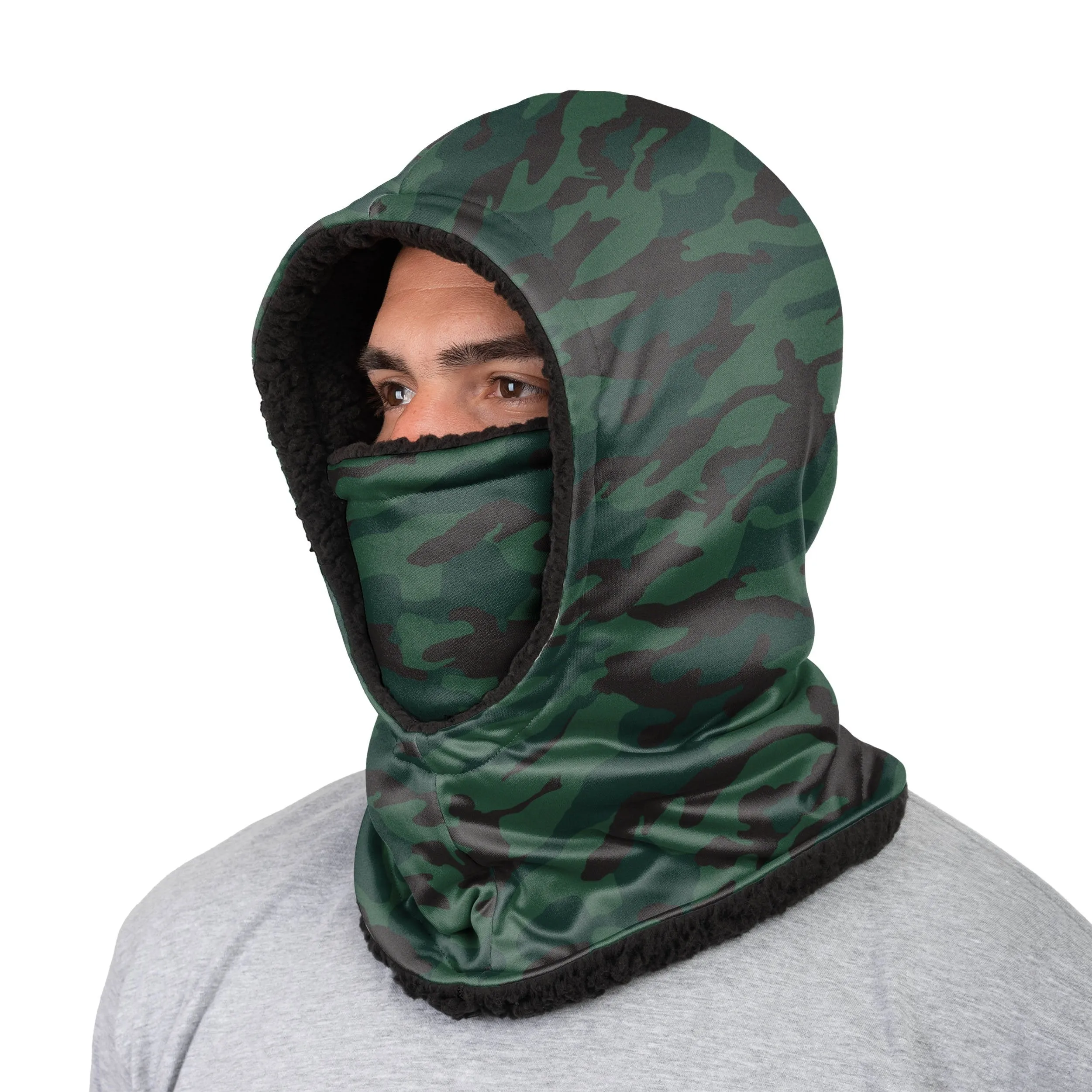Camo Hooded Gaiter Scarf