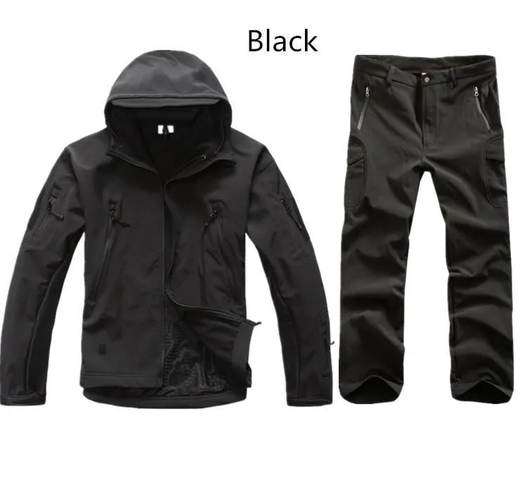 Camo Men Outdoor Waterproof Jacket Pant