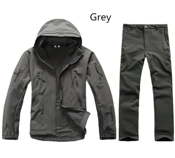 Camo Men Outdoor Waterproof Jacket Pant