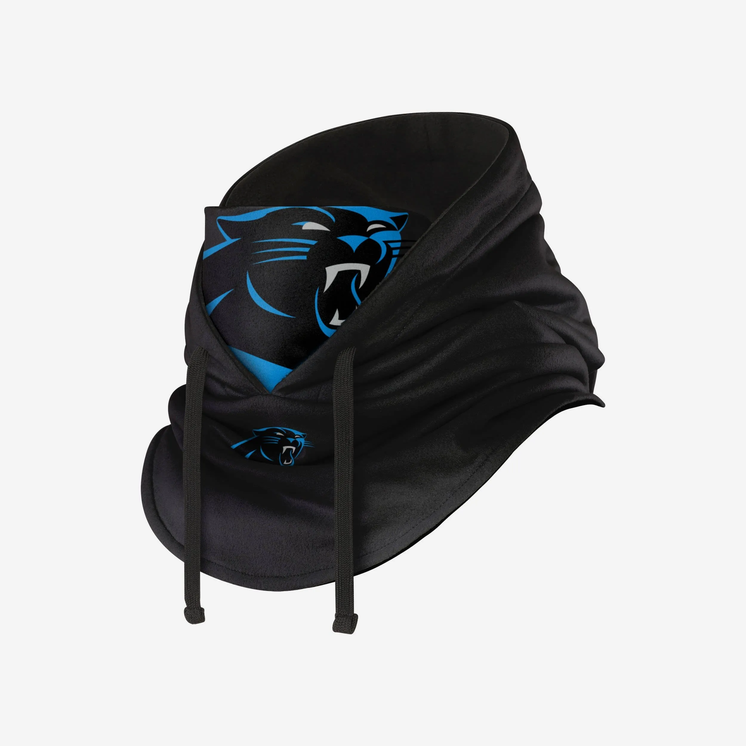 Carolina Panthers Drawstring Hooded Gaiter