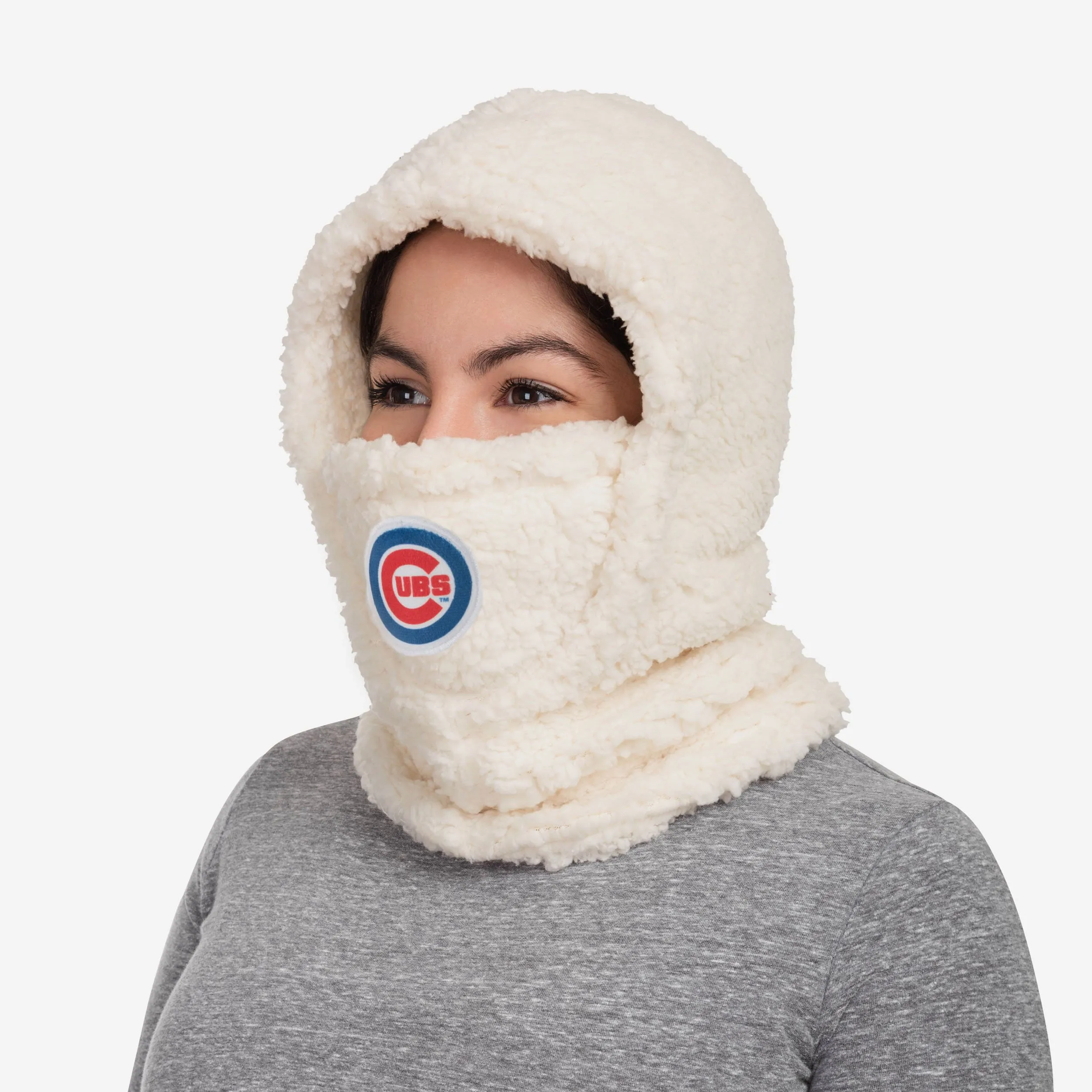 Chicago Cubs Sherpa Hooded Gaiter