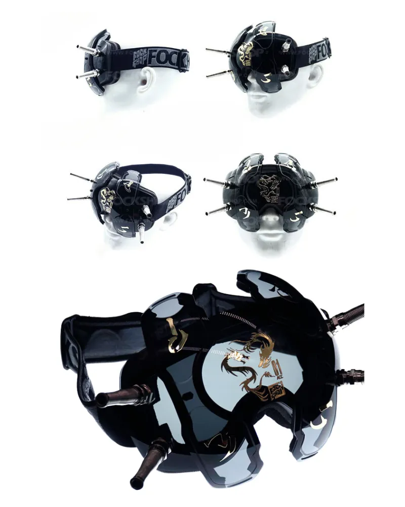 Cyberpunk Dragon Goggles And Mask
