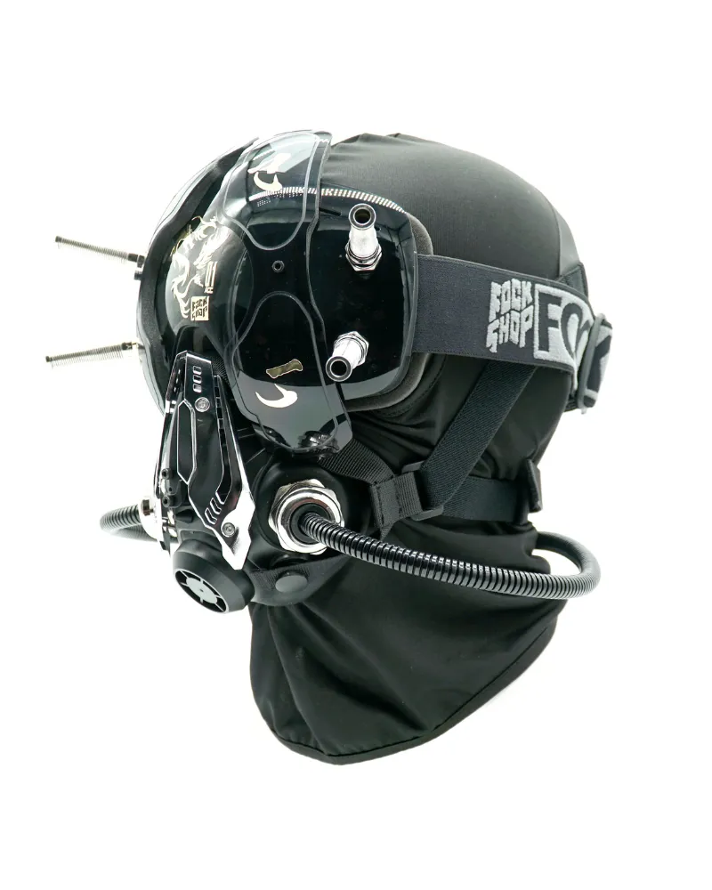 Cyberpunk Dragon Goggles And Mask