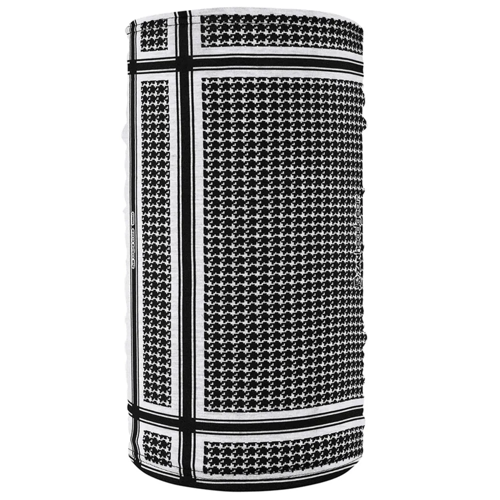 Daniel Smart Motley Tube® Fleece Lined- Houndstooth, Black and White