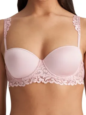 Elis Padded Balcony Bra - Vintage Pink