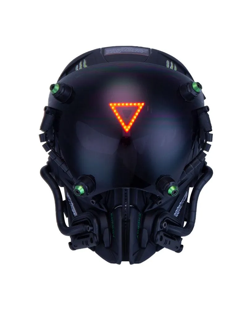 End The Battle LED Cyberpunk Helmet Mask