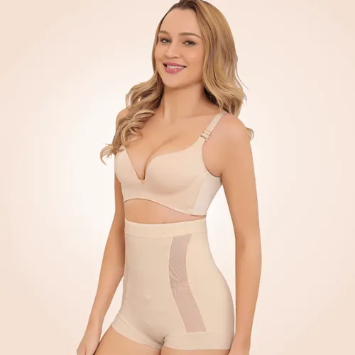 Firm Control Waist Sculpt Cincher Postpartum Abdominal Shorts