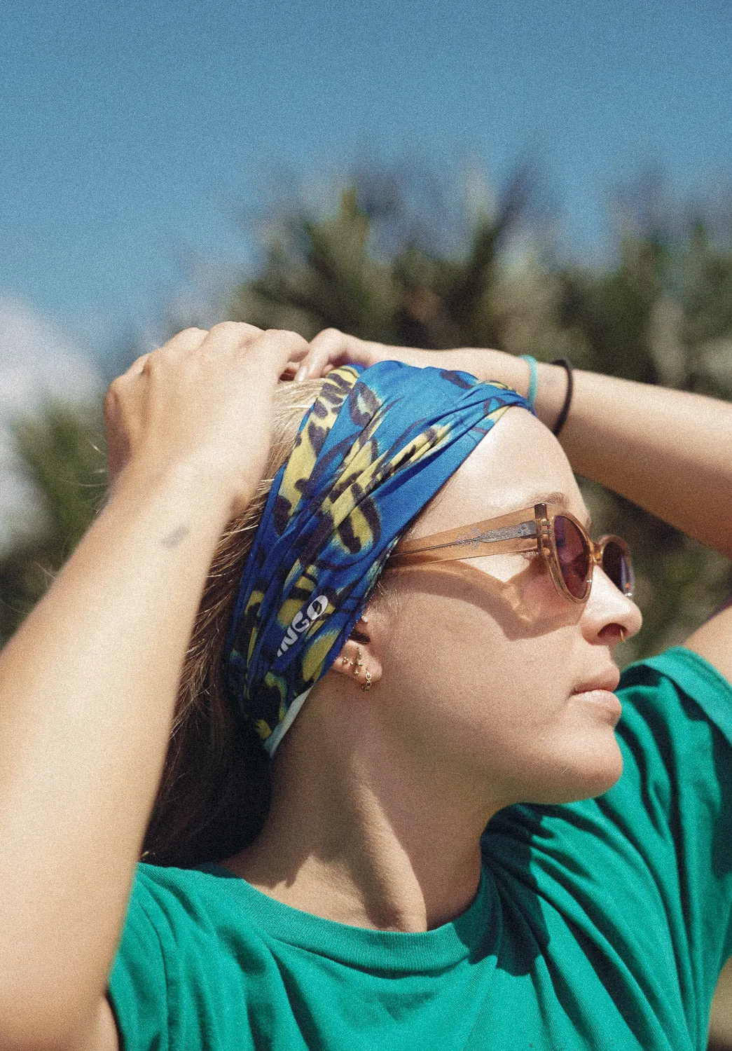 Floral Graffiti Neck Gaiter