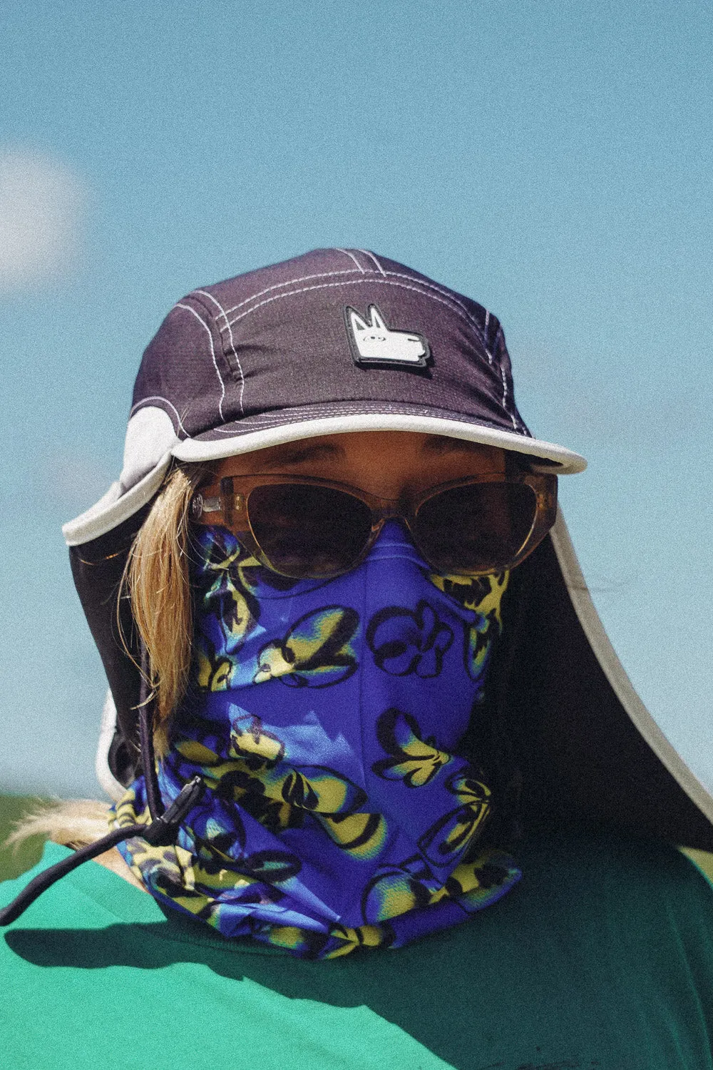 Floral Graffiti Neck Gaiter
