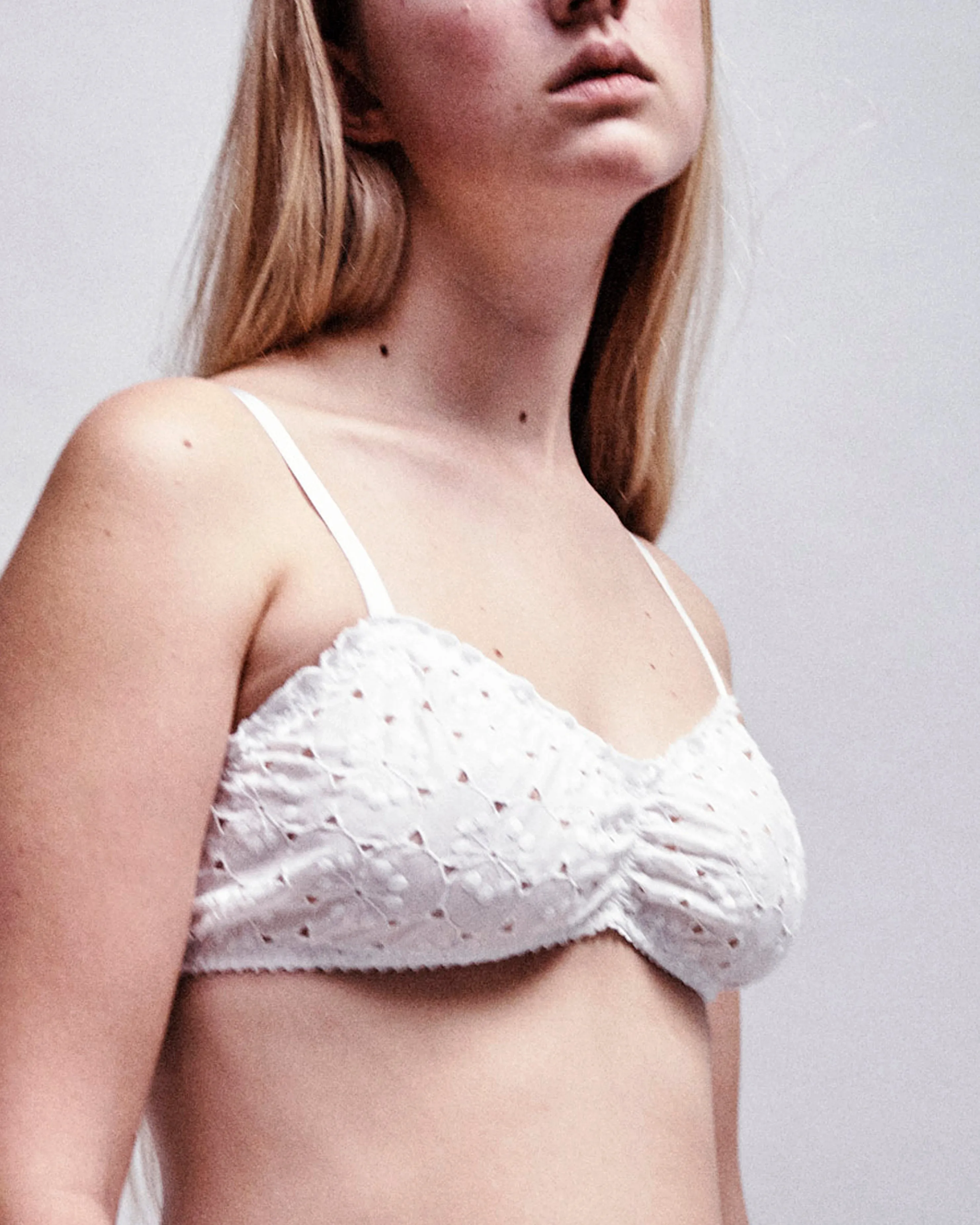 Frances cotton broderie underwear set