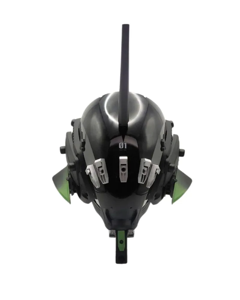 Full Armor Cyberpunk Helmet