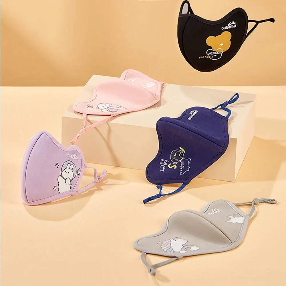 Kid's Warm Face Cover Breathable Facemask for Boys and Girls