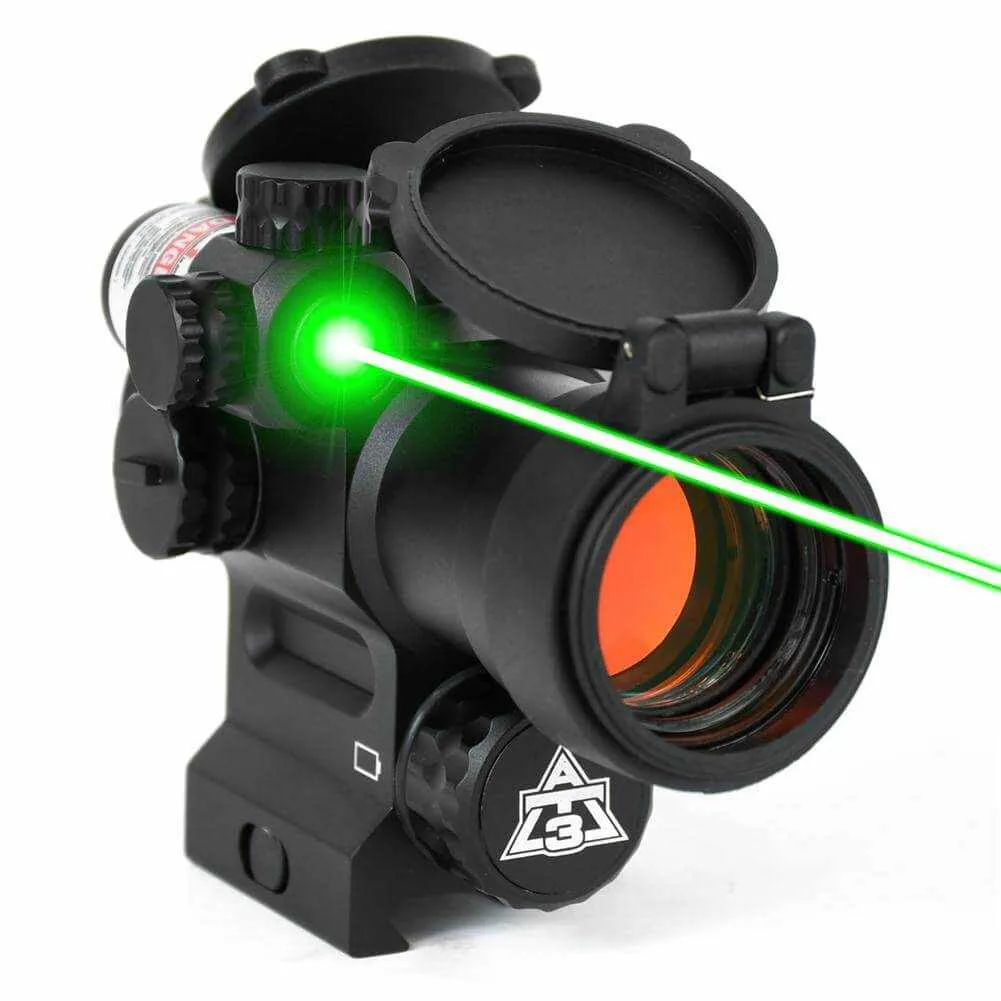 LEOS™ Red Dot Sight with Integrated Laser Sight & Riser