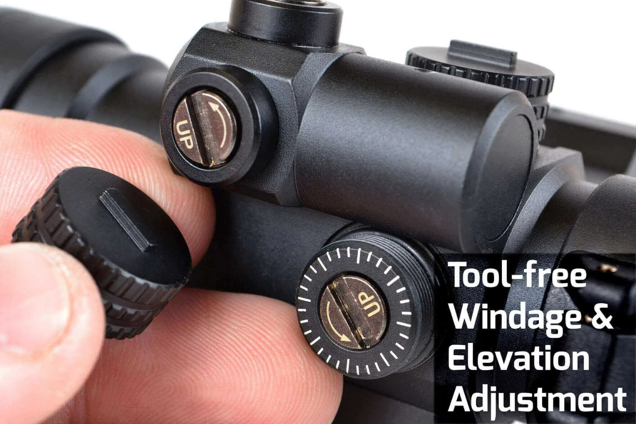 LEOS™ Red Dot Sight with Integrated Laser Sight & Riser