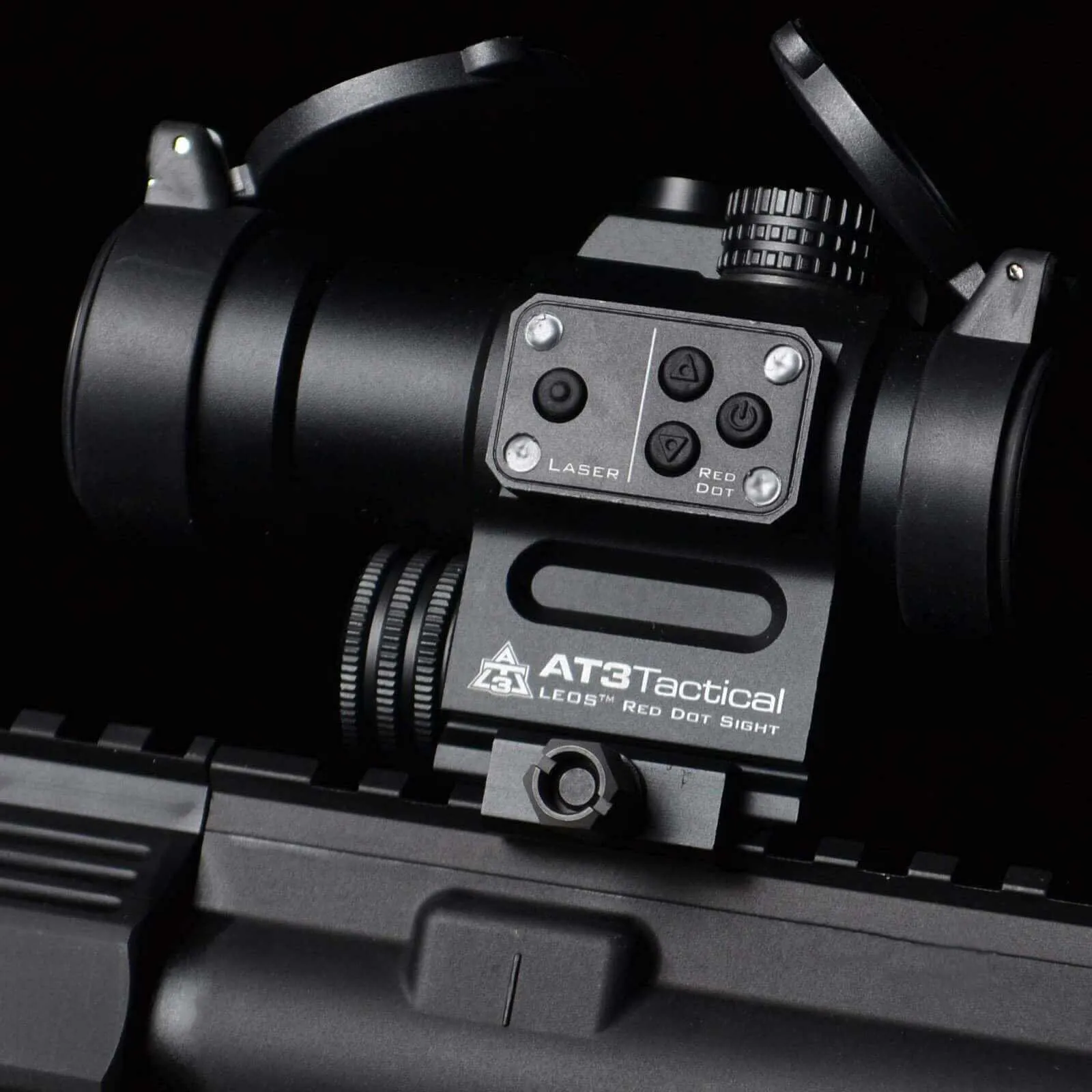 LEOS™ Red Dot Sight with Integrated Laser Sight & Riser
