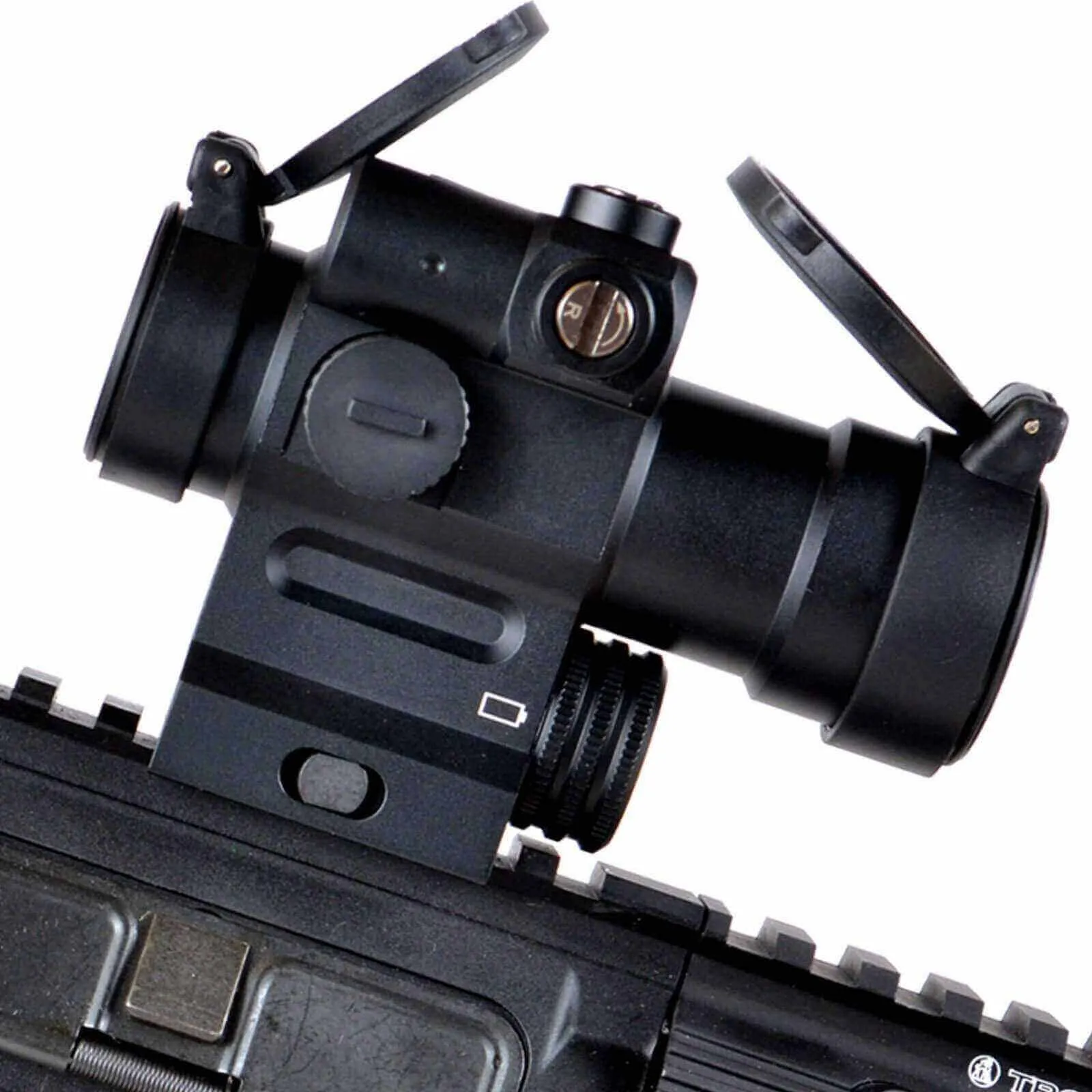 LEOS™ Red Dot Sight with Integrated Laser Sight & Riser