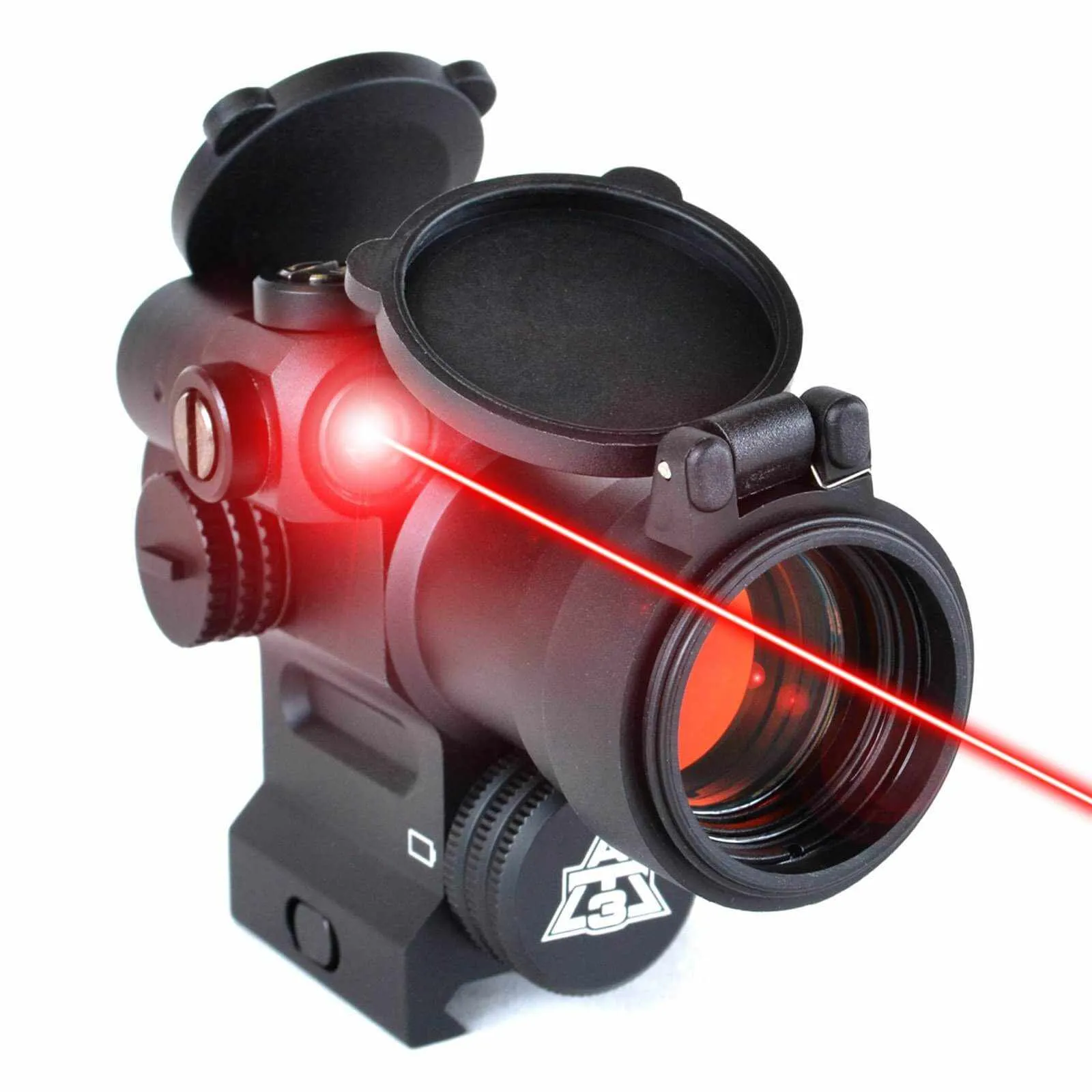 LEOS™ Red Dot Sight with Integrated Laser Sight & Riser