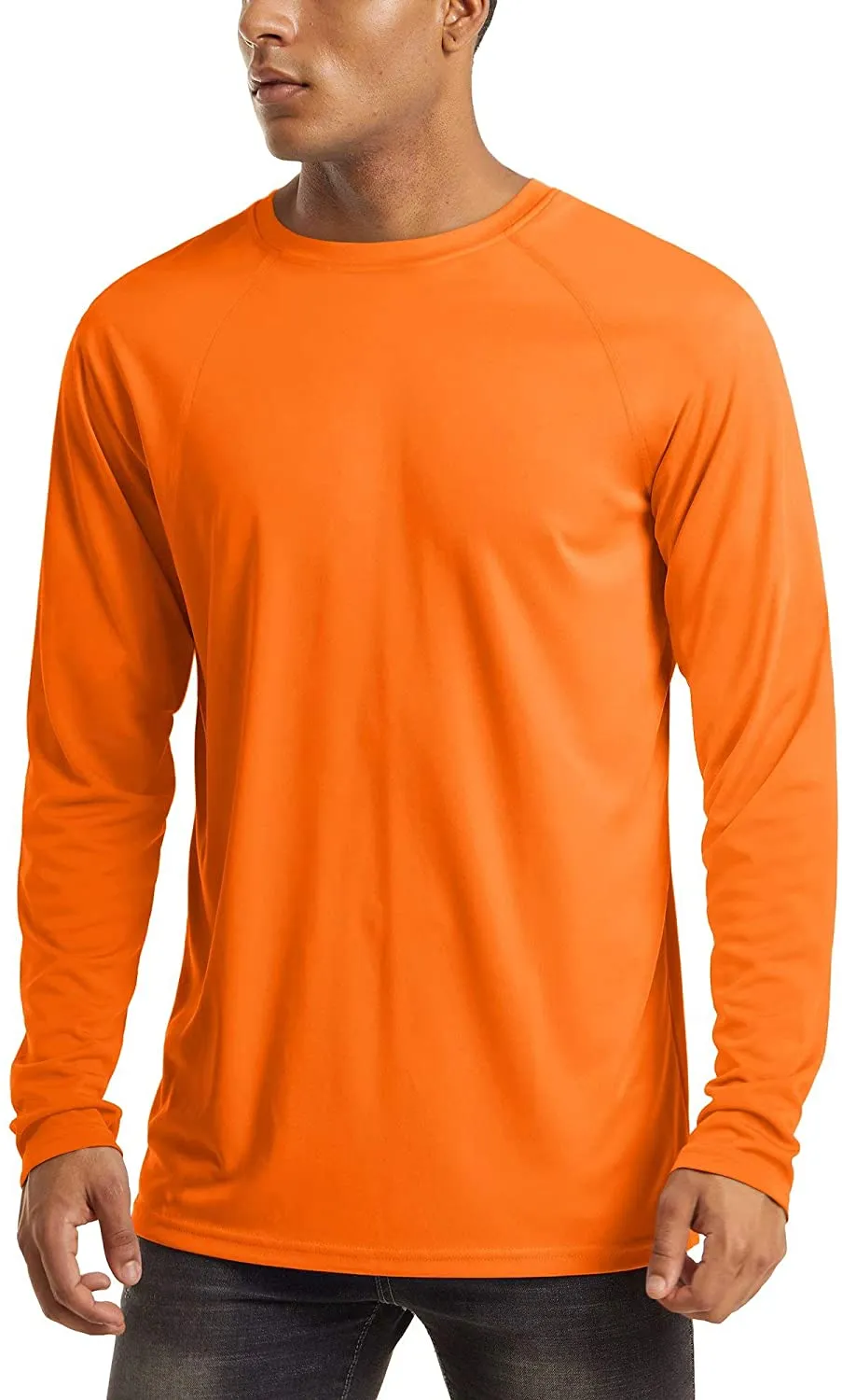 Men's UPF 50  UV Long Sleeve Athletic Shirts 07