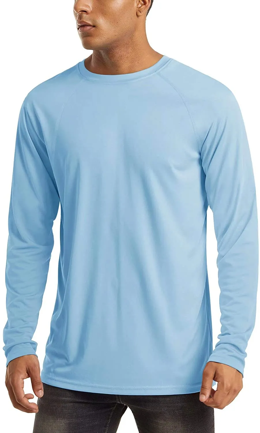 Men's UPF 50  UV Long Sleeve Athletic Shirts 07