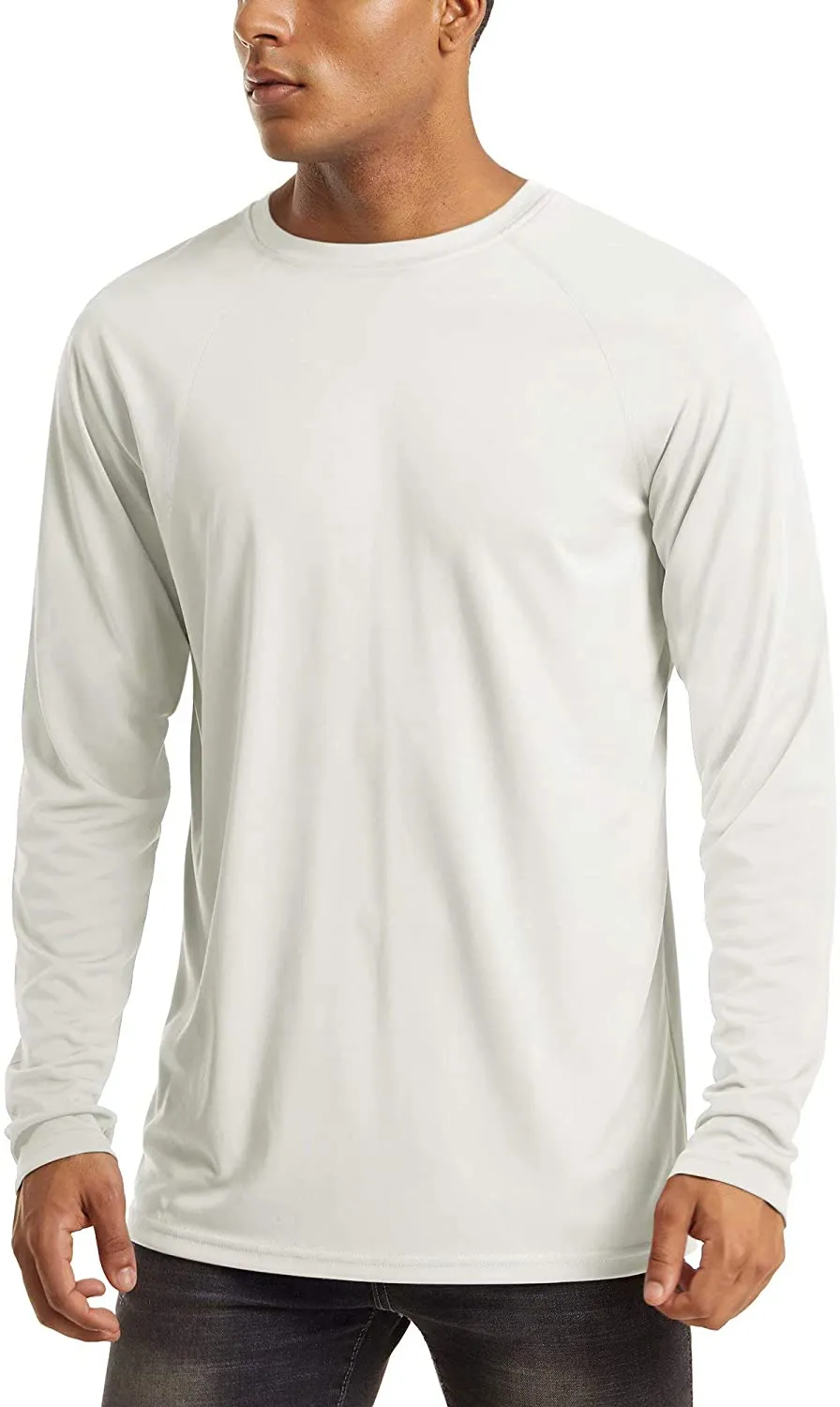 Men's UPF 50  UV Long Sleeve Athletic Shirts 07