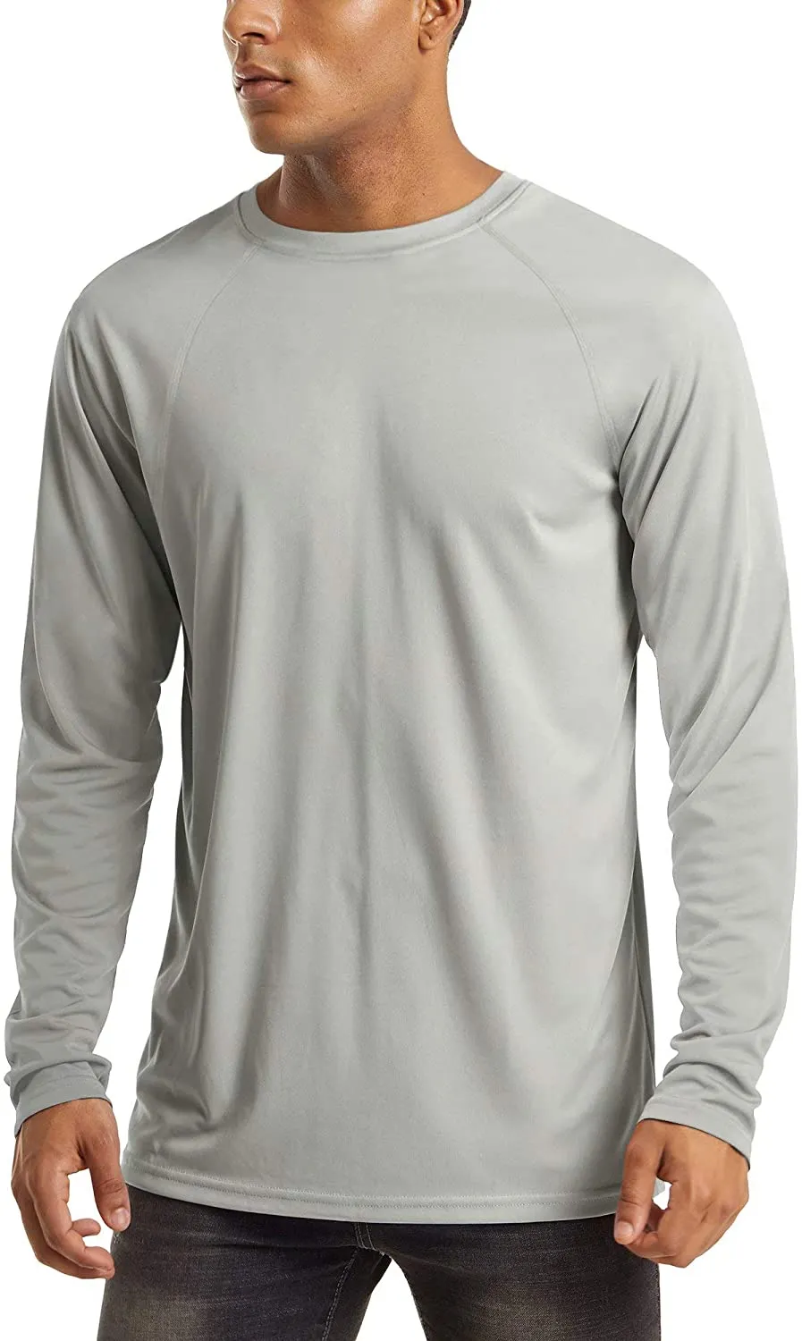 Men's UPF 50  UV Long Sleeve Athletic Shirts 07