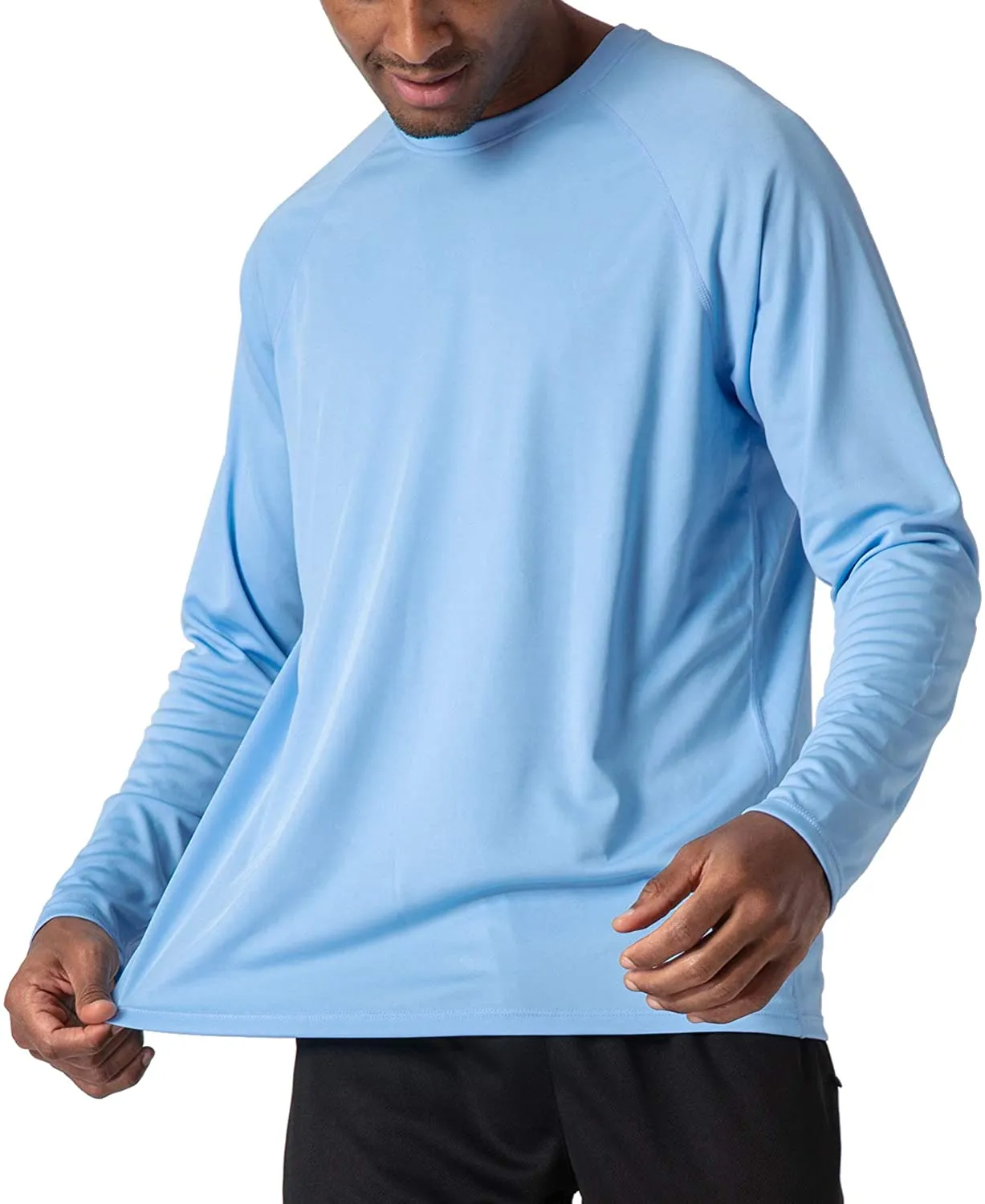 Men's UPF 50  UV Long Sleeve Athletic Shirts 07
