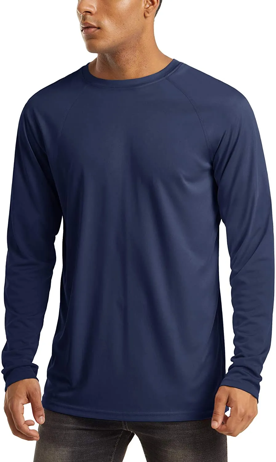 Men's UPF 50  UV Long Sleeve Athletic Shirts 07