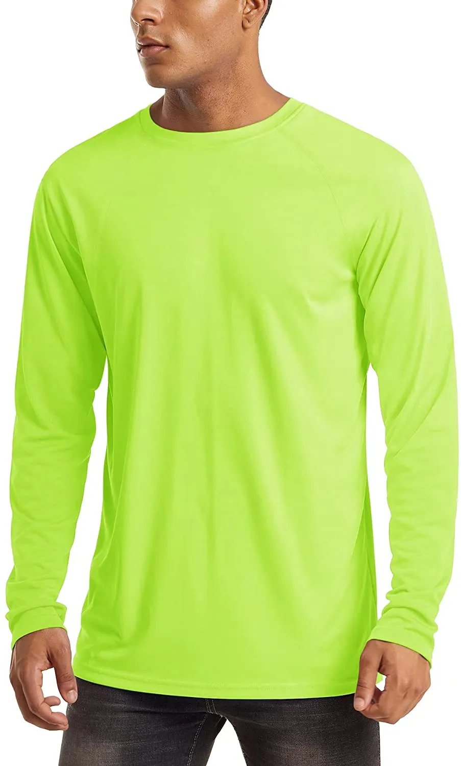 Men's UPF 50  UV Long Sleeve Athletic Shirts 07