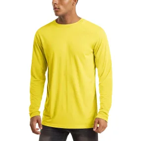 Men's UPF 50  UV Long Sleeve Athletic Shirts 07