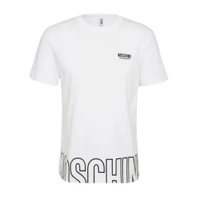 Moschino Underwear Bold Logo White T-Shirt