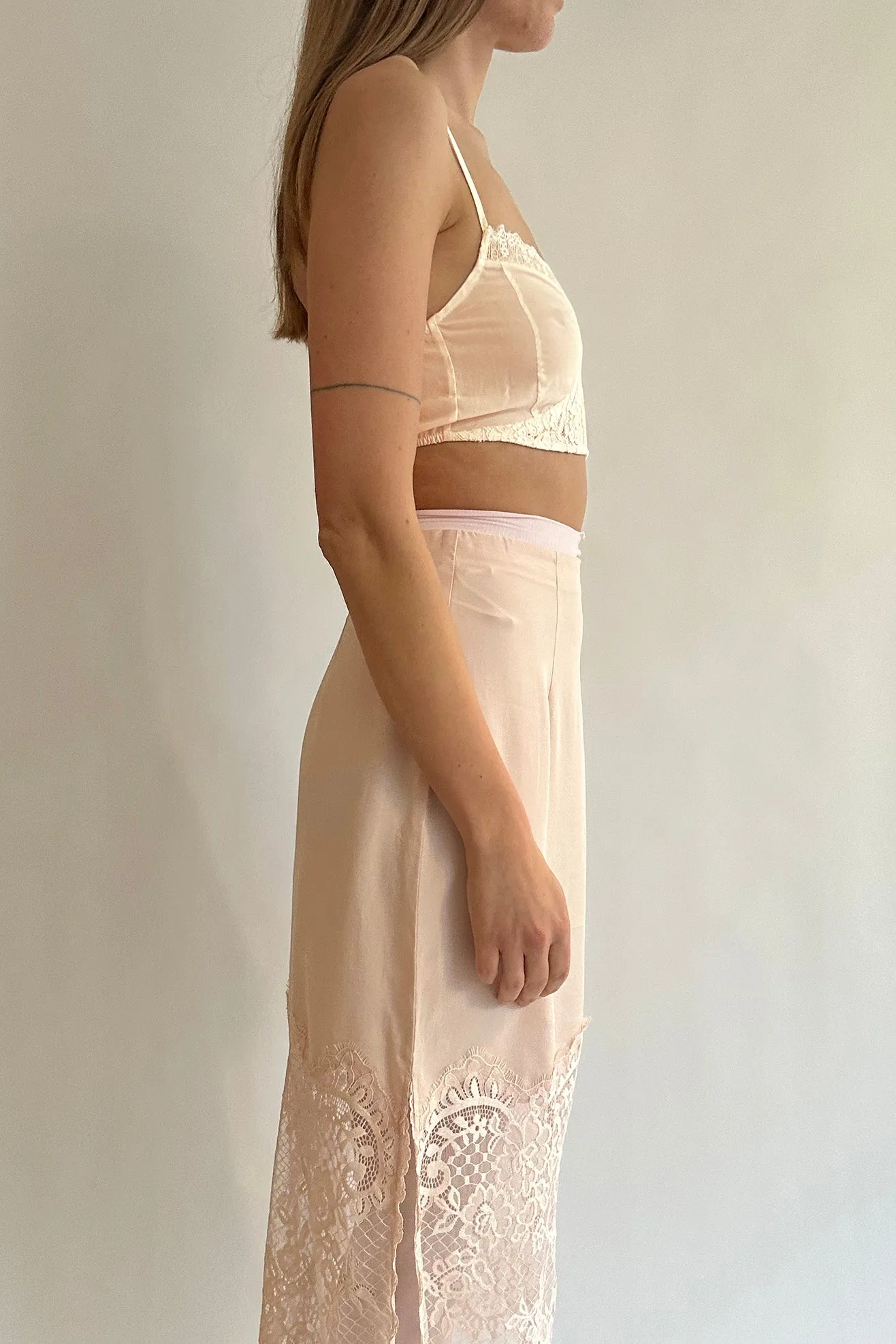 MR. LARKIN, Petite Bralette, Peach Dust