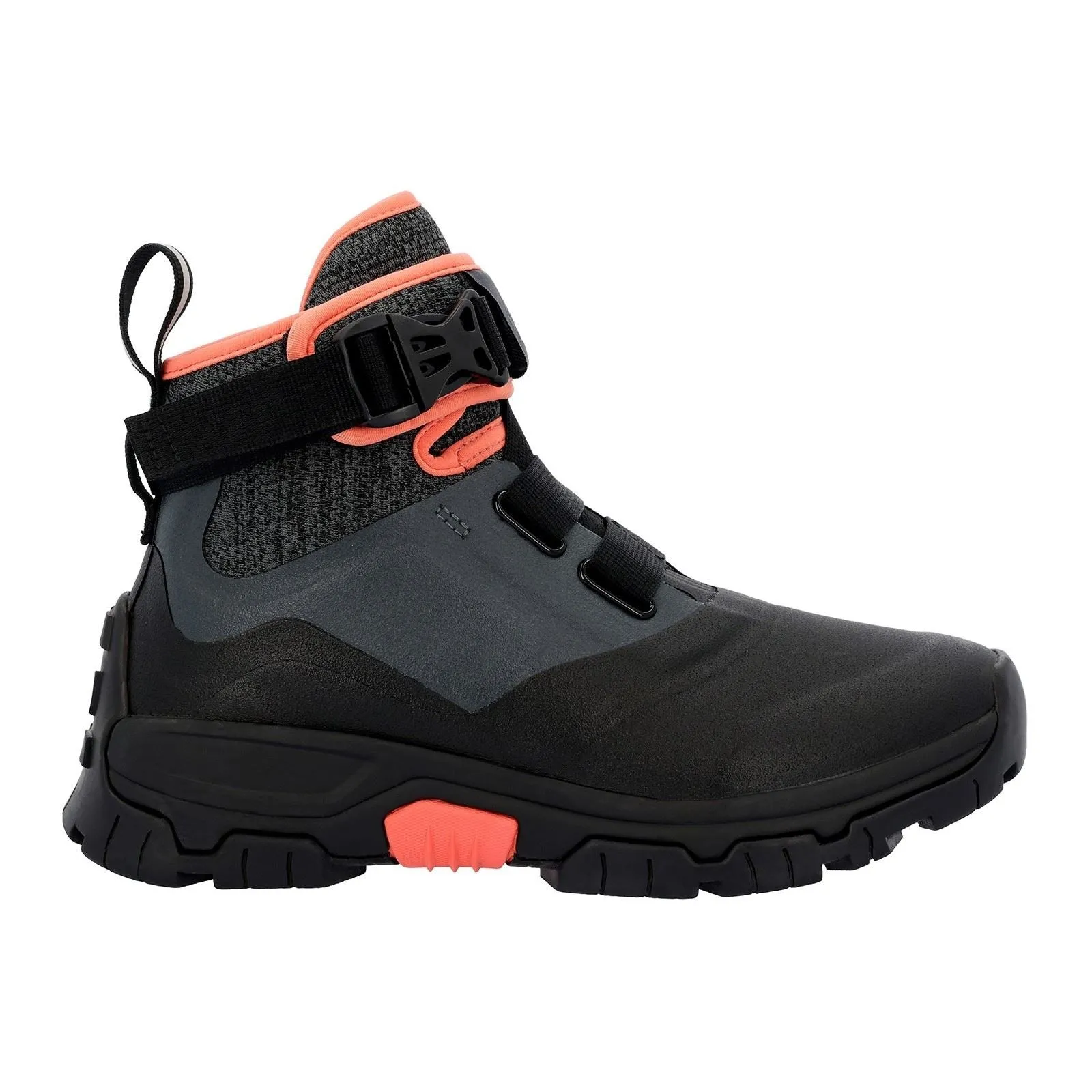 Muck Boots Apex Pac Rubber Black/Dark Shadow Wellington Boots