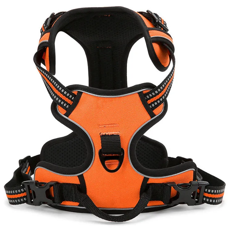 QUMY Dog Reflective Harness Adjustable