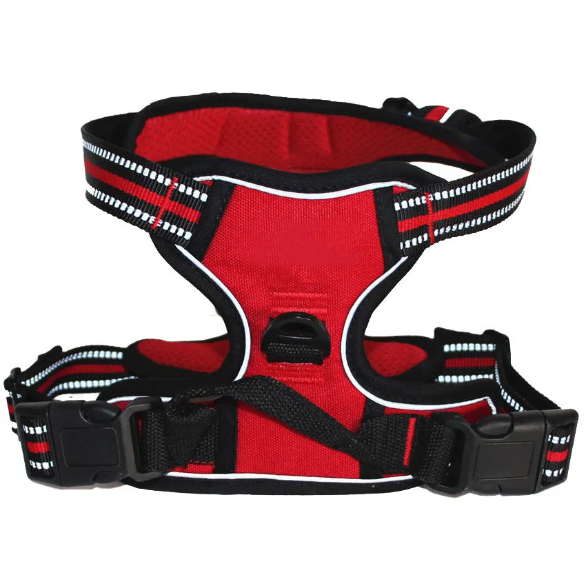 QUMY Dog Reflective Harness Adjustable