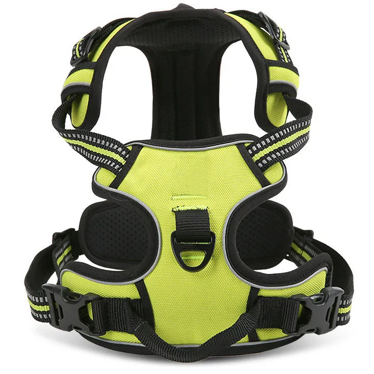 QUMY Dog Reflective Harness Adjustable