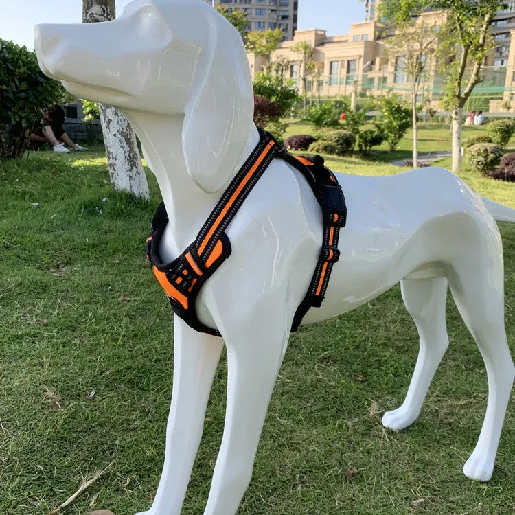QUMY Dog Reflective Harness Adjustable