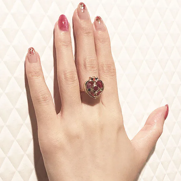 Sailor Moon Store "Cosmic Heart Compact" ring